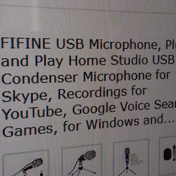 FIFINE USB Microphone - Picture 6 of 7